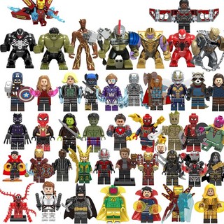 어벤져스 엔드게임 슈퍼 히어로 12종 미니 캐릭터 피규어 장난감 블럭, 1세트, 1세트