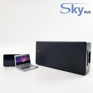 대한민국 SKYPLUS 어댑터 노트북 충전기 [3구접지] 아수스 기가바이트 MSI 한성 호환 19V6.32A 외경 5.5mm 내경 2.5mm [1M코드포함], 1개