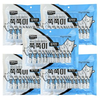 테비 쭉쭉이 묶음, 10g, 100개