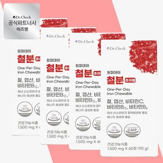 원퍼데이 철분 츄어블 닥터체크 리포퍼 철분