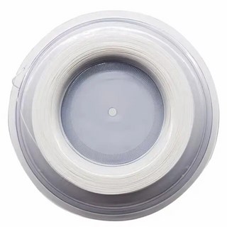 Powerti 테니스 줄 공 야외 남성 스포츠 1.20mm 폴리에스터 내구성 비치 네트 200m 릴, [04] white, 1개