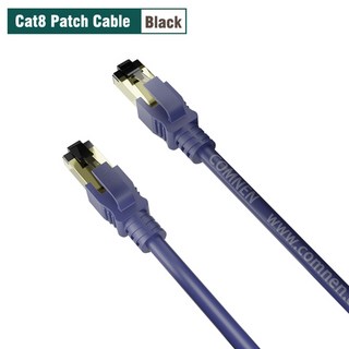 Patchtek 이더넷 케이블 Cat8 Rj45 네트워크 랜 고속 코드 0.2m-10m 28awg SSTP 40Gbps 5 G/s 인터넷 2000Mhz Ps5 용, [01] CAT8 Blue Cable, [01] 0.2m, 1개