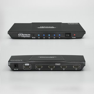 티이스마트 1:4 HDMI 2.0 분배기 4포트, 1:4 HDMI 분배기 4포트, 1개