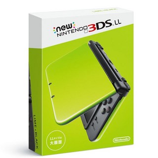 Newニンテンドー3DS LL ライムxブラック