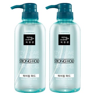 미쟝센 스타일케어 프로페셔널 헤어젤 하드, 500ml, 2개