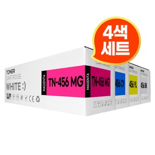 TN-456 호환 토너 HL-L8360CDW MFC-L8900CDW, 4색, 1개