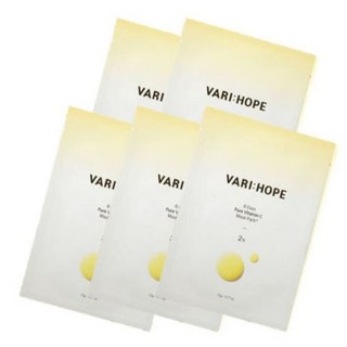 베리홉 VARI:HOPE 8 Days Pure Vitamin C Mask Pack