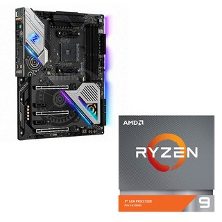 ASRock X570 Taichi 메인보드와 Ryzen 9 3900X CPU
