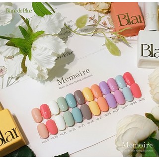 블랑드블루 메모아르 컬러젤네일 12종세트, 1개