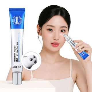 멜라트 어글로우 롤 온 아이 세럼 / 레티놀 눈가주름 팔자 다크서클 붓기, 1개, 30ml