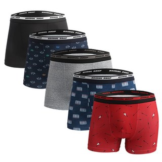 애니멀숩 남성 흡한속건 데일리 드로즈 팬티 5종세트 OUMD101P