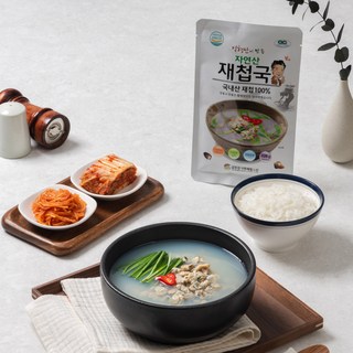 하동 섬진강자연재첩수산 자연산 재첩국 / 재첩살로 만든 진한 육수 국내산 재첩 100% 신제품, 10개, 320g