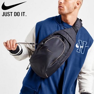 나이키 스우시 피니쉬라인 크로스백 스포츠 슬링백 남녀공용 블루 1개 상품 이미지