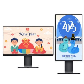 DELL P2219H IPS광시야각 LED FHD 피벗높낮이 사무업무용22인치모니터 중고AA, 55cm
