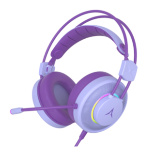 앱코 N800 라일락 에디션 가상 7.1 진동 게이밍 헤드셋, 라일락(Lilac)