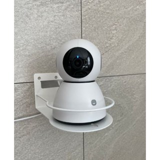티라미슈 홈캠 거치대 국산 홈카메라 베이비캠 거치대 가정집 CCTV 카메라 벽 선반브라켓 무타공1초설치, 1개, 홈캠 화이트