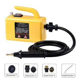 스팀 청소 기계 에어컨 부품 세척 도구 조정 기능 가정용 고온 주방 EU, 01 110V, 03 Yellow