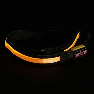 벨트온 led 발광벨트, 레드, 1개 헬시온신치라이트캠벨크