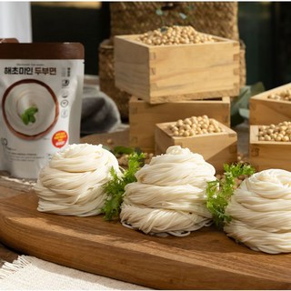 해초미인 두부면 세트 25인분 물냉면소스 비빔소스, 1개, 180g
