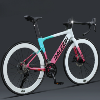 T nera 영국 로드 자전거 자바 트렉 트랙 look 사이클 룩 바이크, 1개, 170cm, 디스크브레이크핑크화이트