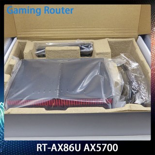 아수스호환 RT-AX86U AX5700 듀얼 밴드 와이파이 6 게이밍 라우터 지지대 2.5G 포트 802.11ax, 한개옵션0, 1개