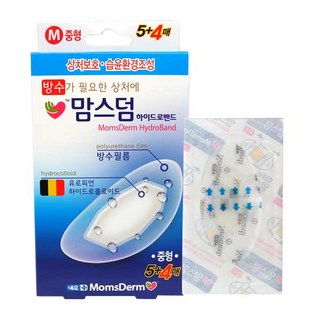 네오밴드 맘스덤 하이드로 방수밴드 9p, 5개