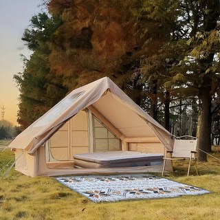 캠프텐버 하늘창문 감성 사계절 원터치 에어텐트, 하늘창문형, 5-6인용 (3m x 2.1m x 2m)
