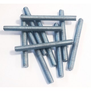 단전산볼트(인치규격)3/8X320mm 1마대 200개 백색도금 상품 이미지