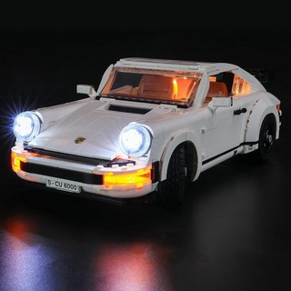 MENZAVA 레고조명 10295 포르쉐 911 아이콘 빌딩 블록 모델과 호환되는 LED 조명 세트 - 모델 세트 미포함