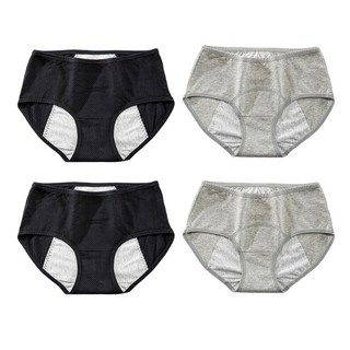 센스베이직 여성 순면 위생팬티 4종세트