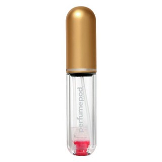트라발로 퓨어 퍼퓸팟 향수 공병 5ml, gold, 1개
