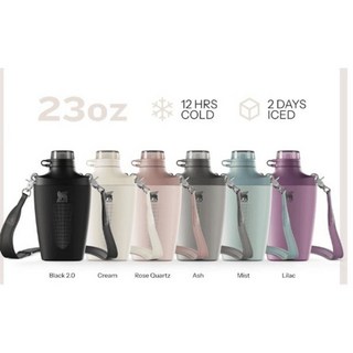 스탠리 크로스보틀 풍향고 스트랩 빨대 23oz 680ml 안개, 없음, 1개