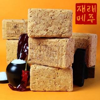 [프레시데이] 장담그기 국산콩 재래식 전통메주 소, 3개, 1kg