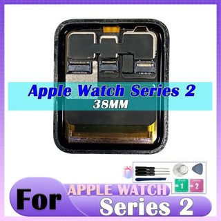 AMOLED LCD 터치 스크린 디스플레이 디지타이저 어셈블리 교체 애플 워치 시리즈 2 아이워치 S2 38mm 42, 1개, 01 AMOLED Series2 38mm