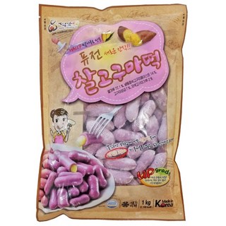 떡안애 퓨전 찰 고구마떡 1kg, 1개