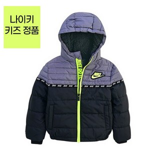 나이키 키즈 남아 후드 패딩 자켓 유치원 어린이집 겨울 점퍼 상품 이미지
