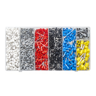 2200pcs 펜홀 단자용 압착기(미포함) 및 페룰 페놀 핀 커넥터 터미널 세트 2200pcs 펜홀 단자용 압착기(미포함) 및 페룰 페놀 핀 커넥터 터미널 세트