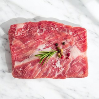[당일발송] 업소용 대용량 등심덧살 통 가브리살 1kg x 2팩 원육, 통가브리살 원육, 2개