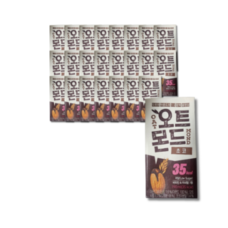 롯데칠성 오트몬드 저당 초코, 24개, 190ml
