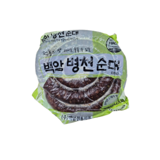 백암 병천순대(전통/토종순대) 냉동, 1개, 2kg