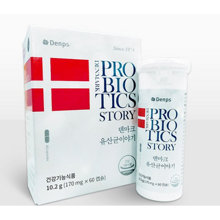 덴마크 유산균 이야기 6박스 12개월 덴프스 denps, 60정, 100g, 6개