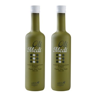 유기농 엑스트라버진 냉압착 올리브오일, 2개, 500ml