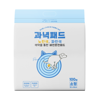 위아독 강아지 배변훈련용 과녁패드 소형 100매, 100개입, 1개