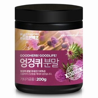 굿허브 엉겅퀴전초가루 200g, 1개