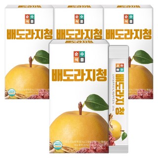 배도라지청 스틱 10ml, 120개 – 순수식품