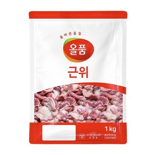 올품 국내산 냉장 닭근위, 1kg, 3개
