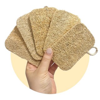 하이제이디 루파 천연 수세미 주방 제로웨이스트 친환경