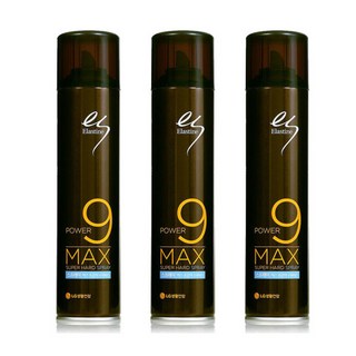 엘라스틴 맥스 수퍼 하드 헤어스프레이 280ml x 3개
