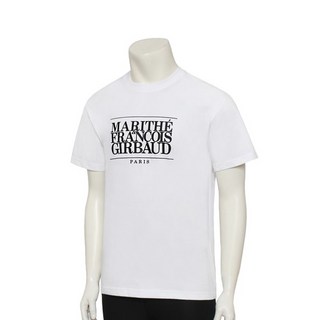 마리떼프랑소와저버 공용 클래식 로고 반팔티셔츠 화이트 M25STS002 M25STS002WH