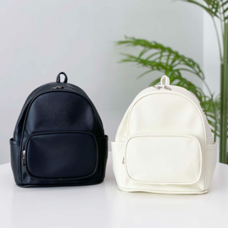 스타일리시한 라미네즈 빈티지 스웨이드 백팩